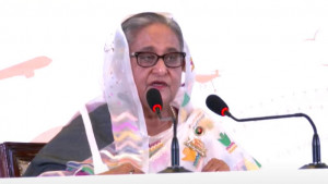আ.লীগের নির্বাচনী ইশতেহার ঘোষণা করছেন শেখ হাসিনা