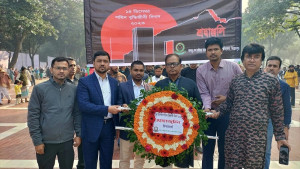 বুদ্ধিজীবীদের স্মৃতিতে বশেমুরবিপ্রবিপির শ্রদ্ধার ফুল