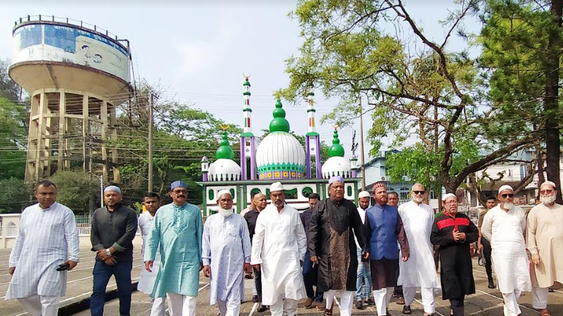 সিলেটের প্রধান ঈদগাহ পরিদর্শনে মেয়র সিলেটের প্রধান ঈদগাহ পরিদর্শনে মেয়র