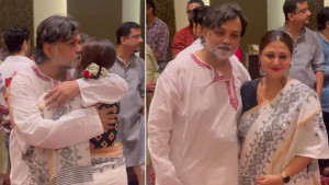 সাকসেস পার্টিতে এলেন সাবেক প্রেমিকা, জড়িয়ে ধরলেন সৃজিত