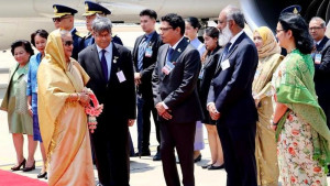 থাইল্যান্ড পৌঁছেছেন প্রধানমন্ত্রী