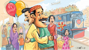 রাজনীতিবিদরা এলাকায়, জমছে ঈদ রাজনীতি