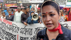 যেদিন থেকে গুলি চলেছে, সেদিন থেকে  দুই চোখের পাতা এক করতে পারিনি: বাঁধন
