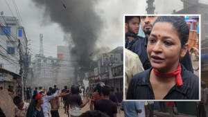 এবার সহিংসতা-অগ্নিসংযোগ বন্ধের ডাক দিলেন বাঁধন
