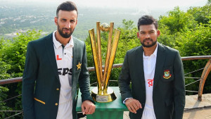 পাকিস্তানের বিপক্ষে একটু পরেই মাঠে নামছে শান্তরা 