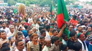 দৌলতপুরে বিএনপির শান্তি সমাবেশ