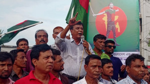 গাংনী গোল চত্বরকে ‘আবু সাঈদ চত্বর’ নামকরণ বিএনপির
