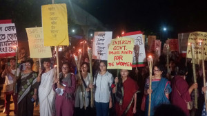 নারীর নিরাপত্তা নিশ্চিতে ‘শেকল ভাঙার পদযাত্রা’