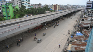 কারফিউ জারির পর জনশূন্য রাজধানীর রাজপথ