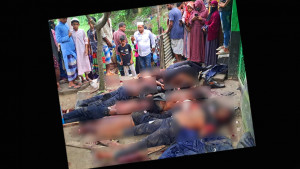 সিরাজগঞ্জে থানায় ঢুকে ১৩ পুলিশকে পিটিয়ে হত্যা 