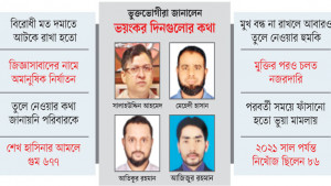 গোপন বন্দিশালায় ৮৮ দিন চোখ বেঁধে নির্যাতন