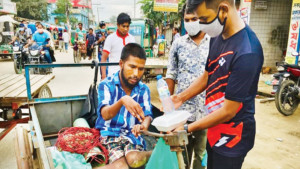 অসহায় মানুষের পাশে…