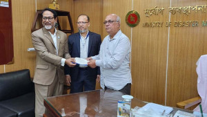 প্রধান উপদেষ্টার ত্রাণ তহবিলে ২ কোটি টাকা সহায়তা এনসিসি ব্যাংকের