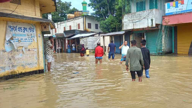 মৌলভীবাজারে বিপৎসীমার ওপরে নদ-নদীর পানি, নিম্নাঞ্চল প্লাবিত মৌলভীবাজারে বিপৎসীমার ওপরে নদ-নদীর পানি, নিম্নাঞ্চল প্লাবিত