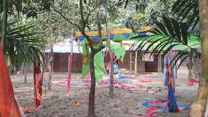 নাটোরে মাজারে বাউল উৎসবের প্যান্ডেল ভাঙচুর 