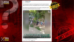 ভিডিওটি হিন্দুদের ওপর নয়, পীরের দরবারে হামলার: রিউমর স্ক্যানার