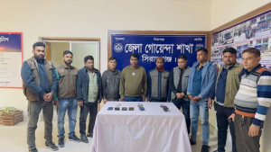 র‌্যাবের পোশাকে ব্যাংকের টাকা ছিনতাই, গ্রেপ্তার ১১