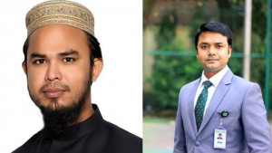 প্রশাসন ক্যাডারের ইয়াং অফিসার্স ফোরামের সভাপতি বদরুদ্দোজা শুভ, সম্পাদক জয়