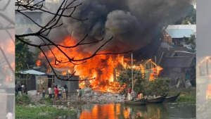 কড়াইল বস্তির আগুন নিয়ন্ত্রণে