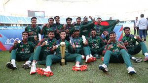 শিরোপা জয় ও উদযাপন, ছবিতে চ্যাম্পিয়ন যুবাদের ফাইনাল