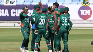 লঙ্কানদের কাছে হেরে গ্রুপ রানার্সআপ বাংলাদেশ