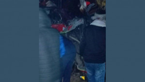 নবীগঞ্জে বাসচাপায় দুজনের মৃত্যু, আহত ১০