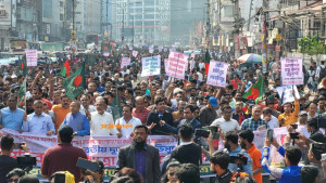 পদযাত্রা নিয়ে ভারতীয় দূতাবাসের দিকে বিএনপির ৩ সংগঠন