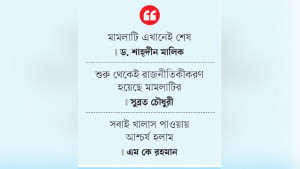 জ্যেষ্ঠ আইনজীবীদের মিশ্র প্রতিক্রিয়া