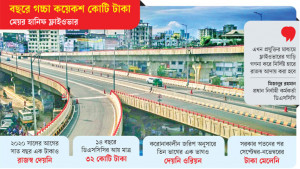 ফ্লাইওভারের রাজস্বে লুকোচুরি