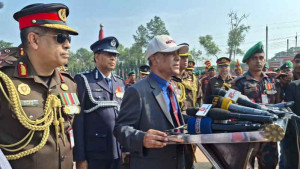 বিজিবি’র ১০২তম রিক্রুট ব্যাচের প্রশিক্ষণ সমাপনী কুচকাওয়াজ