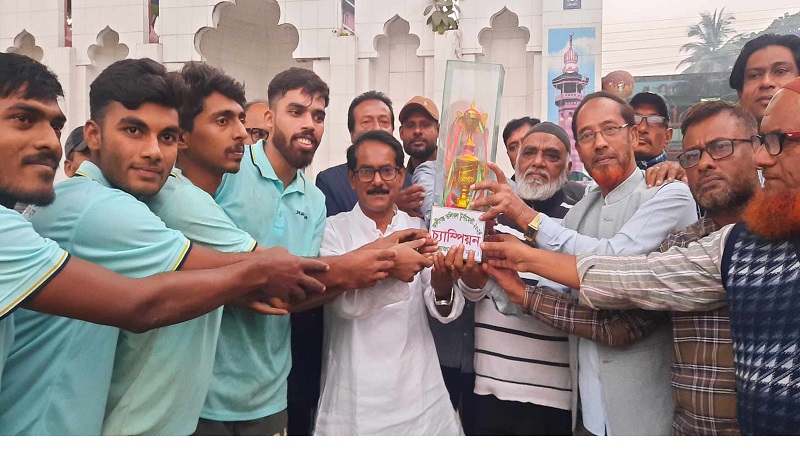 কালীগঞ্জ ভলিবল টুর্নামেন্টে চ্যাম্পিয়ন ‘সমকাল টিম’ কালীগঞ্জ ভলিবল টুর্নামেন্টে চ্যাম্পিয়ন ‘সমকাল টিম’
