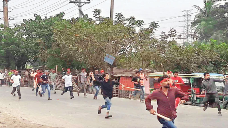 শ্রমিক দলের সশস্ত্র মহড়া শ্রমিক দলের সশস্ত্র মহড়া