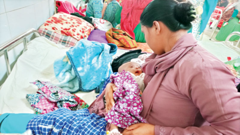 ঠান্ডাজনিত রোগে কাবু শিশুরা ঠান্ডাজনিত রোগে কাবু শিশুরা