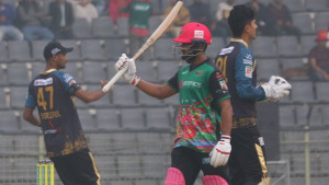 অধিনায়ক মিঠুনের ফিফটিতে সিলেটের চ্যালেঞ্জিং পুঁজি