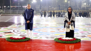 ভাষাশহীদদের প্রতি রাষ্ট্রপতি ও প্রধানমন্ত্রীর শ্রদ্ধা