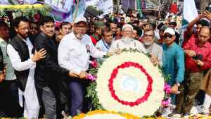 মাতৃভাষা দিবসে জাতির শ্রেষ্ঠ সন্তানদের প্রতি তিতাস গ্যাসের শ্রদ্ধা