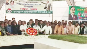 বিএনপির রাজনীতি বিদেশি শক্তির অঙ্গুলি হেলনে নয়: মঈন খান
