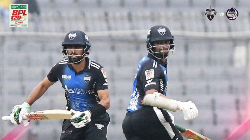 সাকিবের রানে ফেরার দিনে রংপুরের বড় পুঁজি সাকিবের রানে ফেরার দিনে রংপুরের বড় পুঁজি