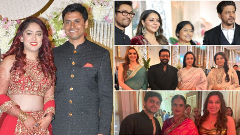আমিরকন্যার বিবাহোত্তর সংবর্ধনায় তারার মেলা আমিরকন্যার বিবাহোত্তর সংবর্ধনায় তারার মেলা