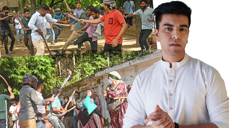 শিক্ষার্থীদের উপর হামলা, সালমান বললেন আমি ভেঙে পড়েছি, বিব্রত বোধ করছি শিক্ষার্থীদের উপর হামলা, সালমান বললেন আমি ভেঙে পড়েছি, বিব্রত বোধ করছি
