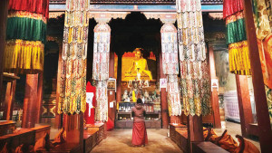 তিব্বতি মঠ রক্ষা করছেন নারীরা