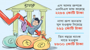 নিয়ম না মেনে চার গ্রুপের ৬৪৯৭ কোটির সুদ মাফ