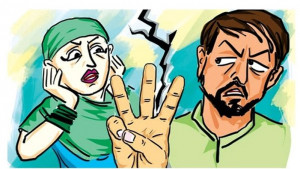 ঘুষ নিতে বাধা দেওয়ায় স্ত্রীকে তালাক