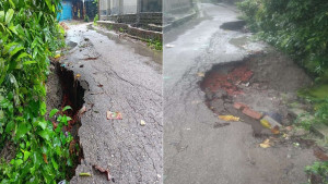 নবাবগঞ্জের ‘অল্প’ সড়কে বেশি দুর্ভোগ