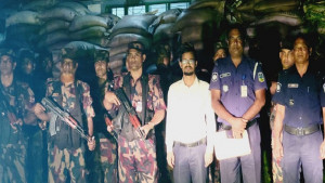 কলমাকান্দায় দুই কোটি টাকার ভারতীয় চিনি জব্দ