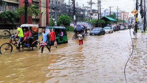 সিলেটে বৃষ্টি, পানি ভাটা থমকে গেছে