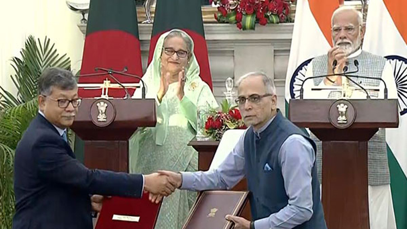 ভারতের সঙ্গে বাংলাদেশের ১০ সমঝোতা ভারতের সঙ্গে বাংলাদেশের ১০ সমঝোতা