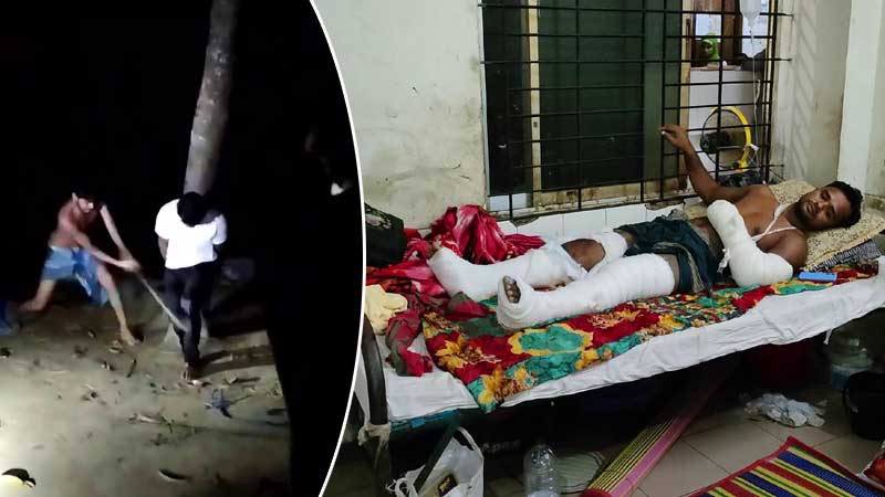 ফরিদপুরে যুবককে গাছে বেঁধে নির্যাতনের অভিযোগ ইউপি সদস্যের বিরুদ্ধে ফরিদপুরে যুবককে গাছে বেঁধে নির্যাতনের অভিযোগ ইউপি সদস্যের বিরুদ্ধে