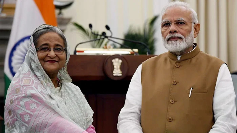 নরেন্দ্র মোদিকে বাংলাদেশ সফরের আমন্ত্রণ শেখ হাসিনার নরেন্দ্র মোদিকে বাংলাদেশ সফরের আমন্ত্রণ শেখ হাসিনার