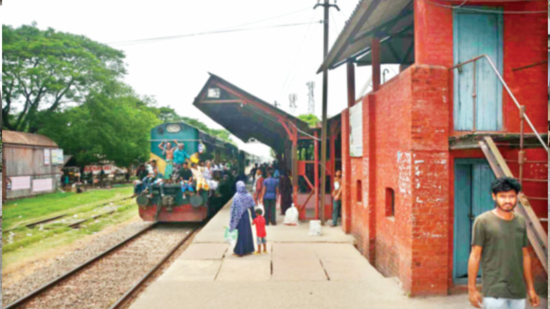 বেহাল খোকসা রেলস্টেশন জ্বলে না সিগন্যাল বাতি বেহাল খোকসা রেলস্টেশন জ্বলে না সিগন্যাল বাতি
